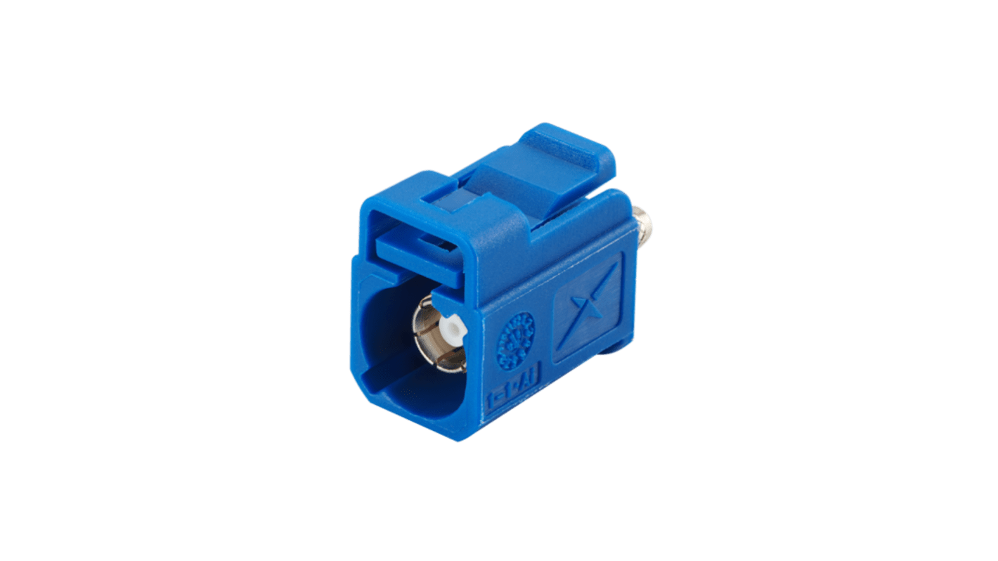 Taoglas FAKRA Gen 2 Series, Jack Cable Mount SMB Connector, Cable Termination, Straight Body