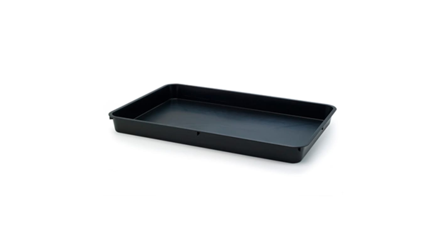 RS PRO Polypropylene Spill Tray for Spill Control, 9L Capacity