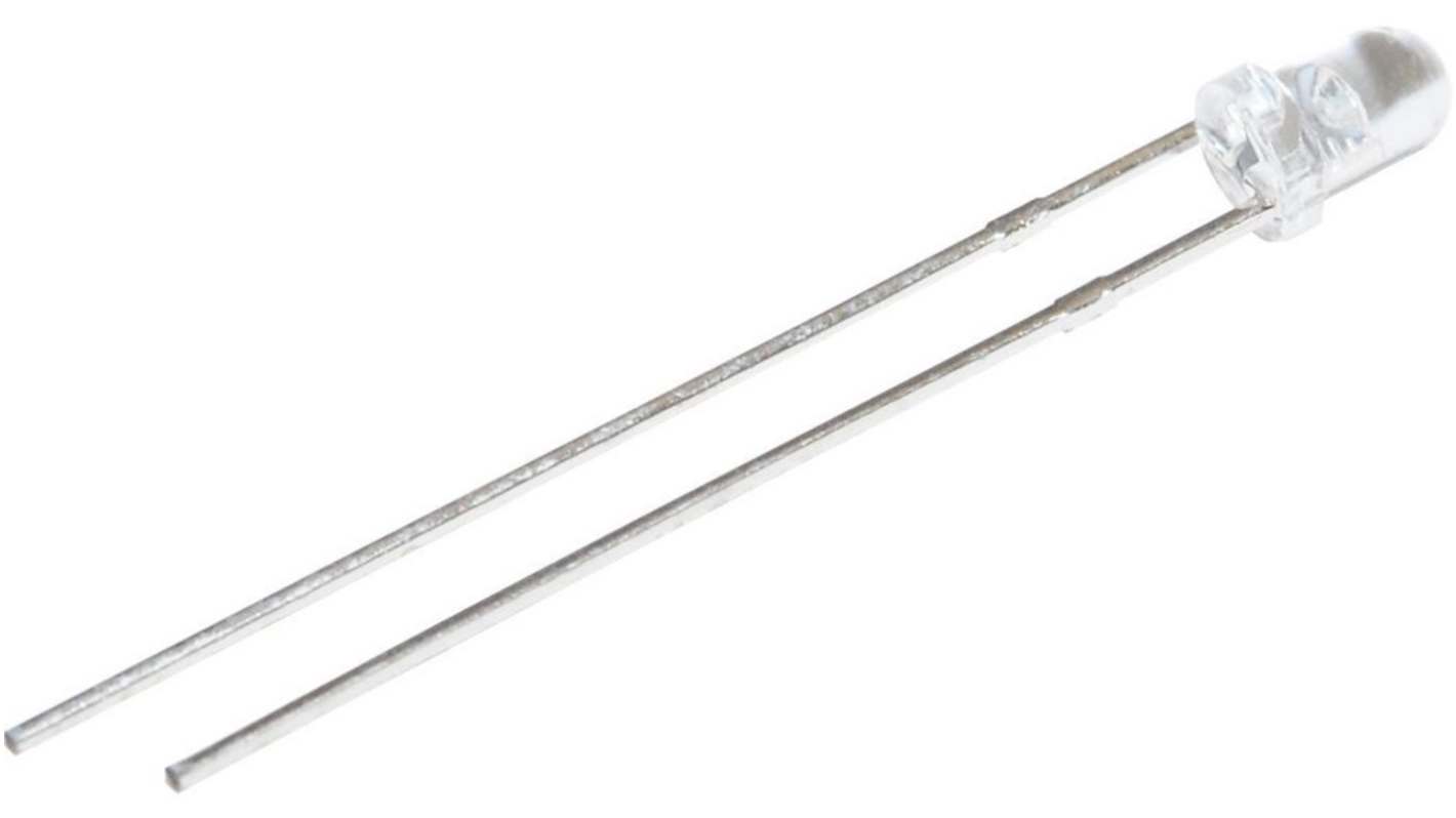 RND3 V White LED T-1 Panel Mount, RND RND 135-00162