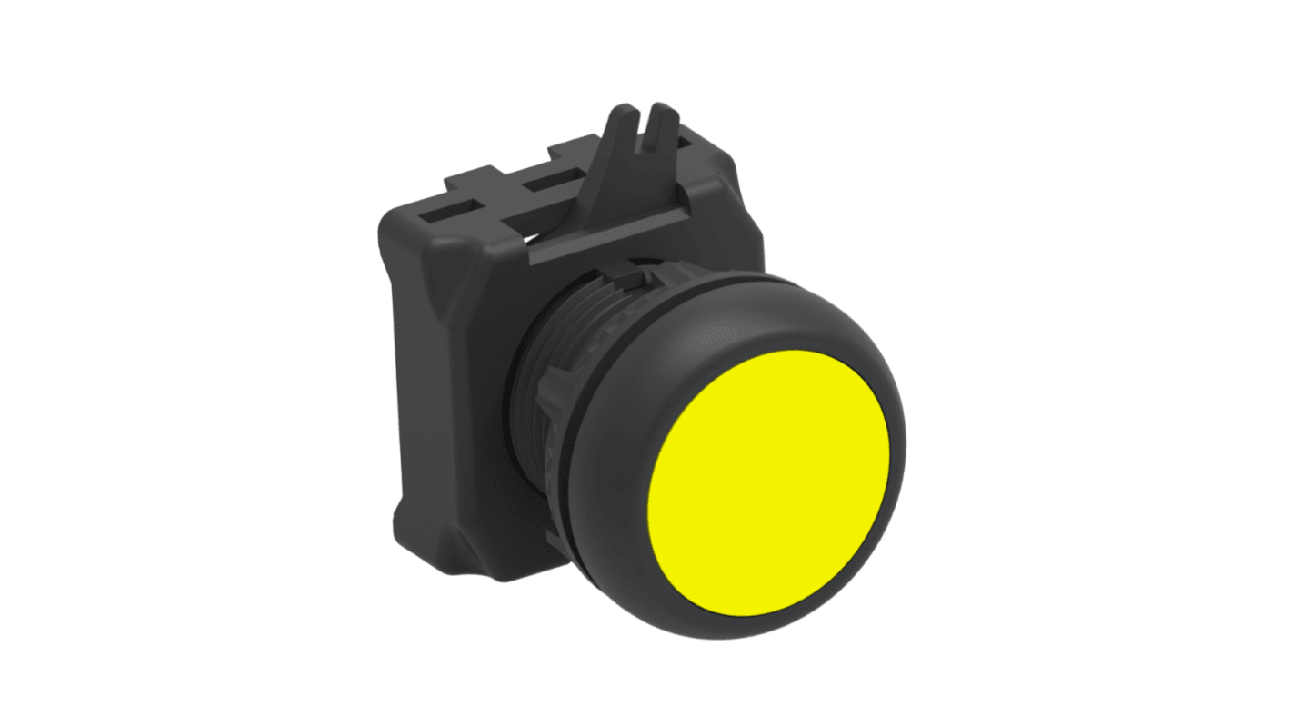 TE Connectivity ALCOSWITCH Series Push Button Switch, Momentary, Panel Mount, 22.5mm Cutout, IP65