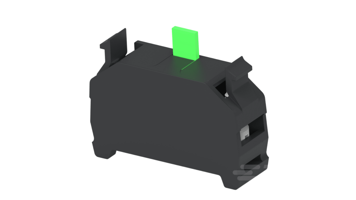 TE Connectivity ALCOSWITCH Series Contact Block for Use with Contact Block, 230V ac, SPST