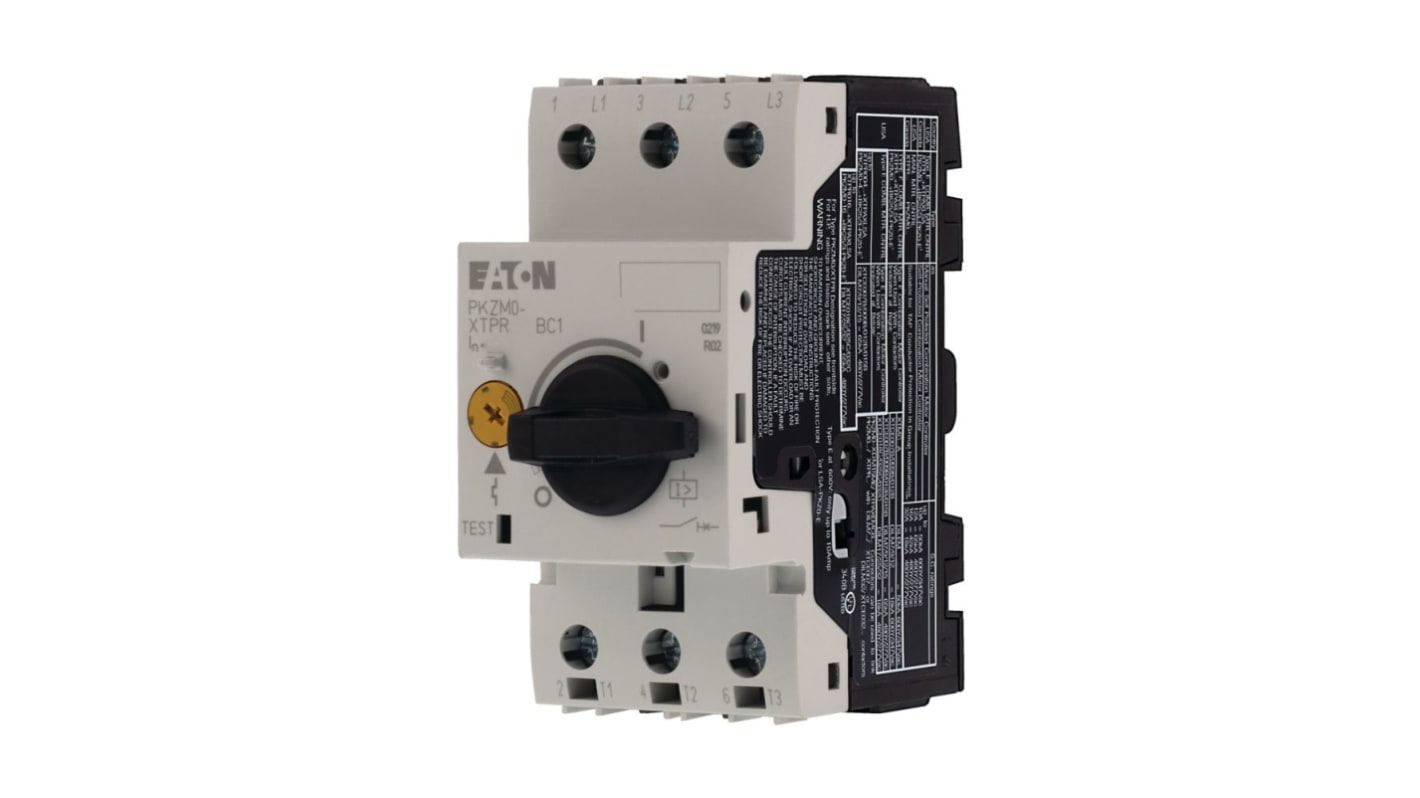 Disjoncteur moteur Eaton PKZM 0 0,16 → 0,25 A., 690 V c.a.