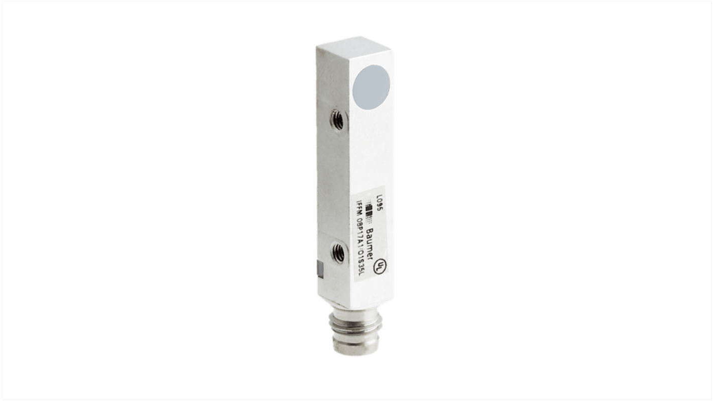 Rs-Online Sensore di prossimità Cilindro liscio Baumer rilevamento 2 mm 10 → 30 V c.c