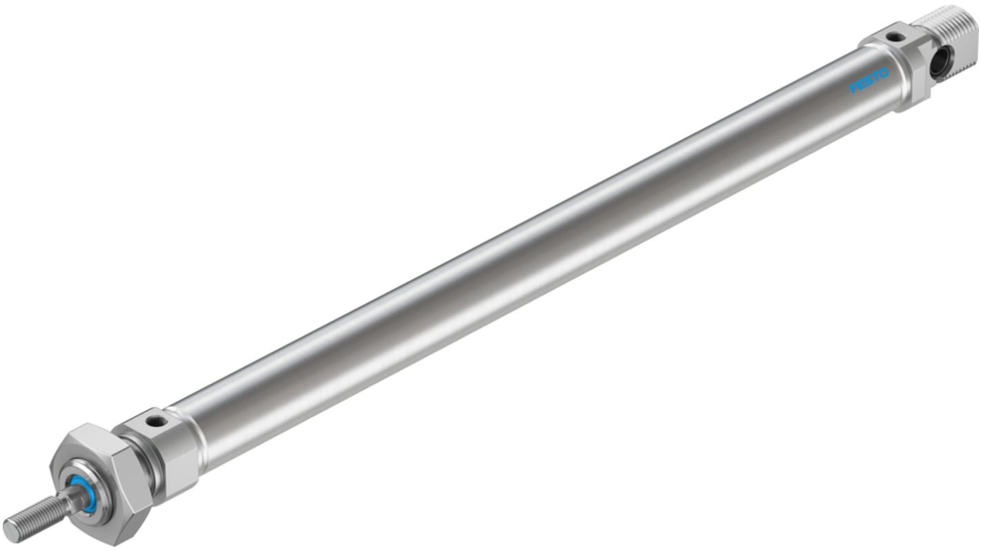 Festo Pneumatic Cylinder - 559270, 16mm Bore, 200mm Stroke, DSNU Series, Double Acting