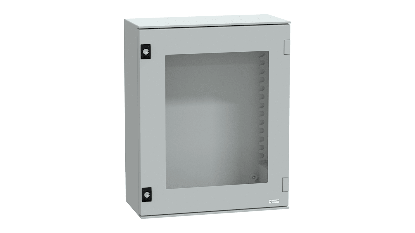 Schneider Electric Thalassa PLM Series PET Wall Box, IP66, Viewing Window, 530 mm x 430 mm x 200mm