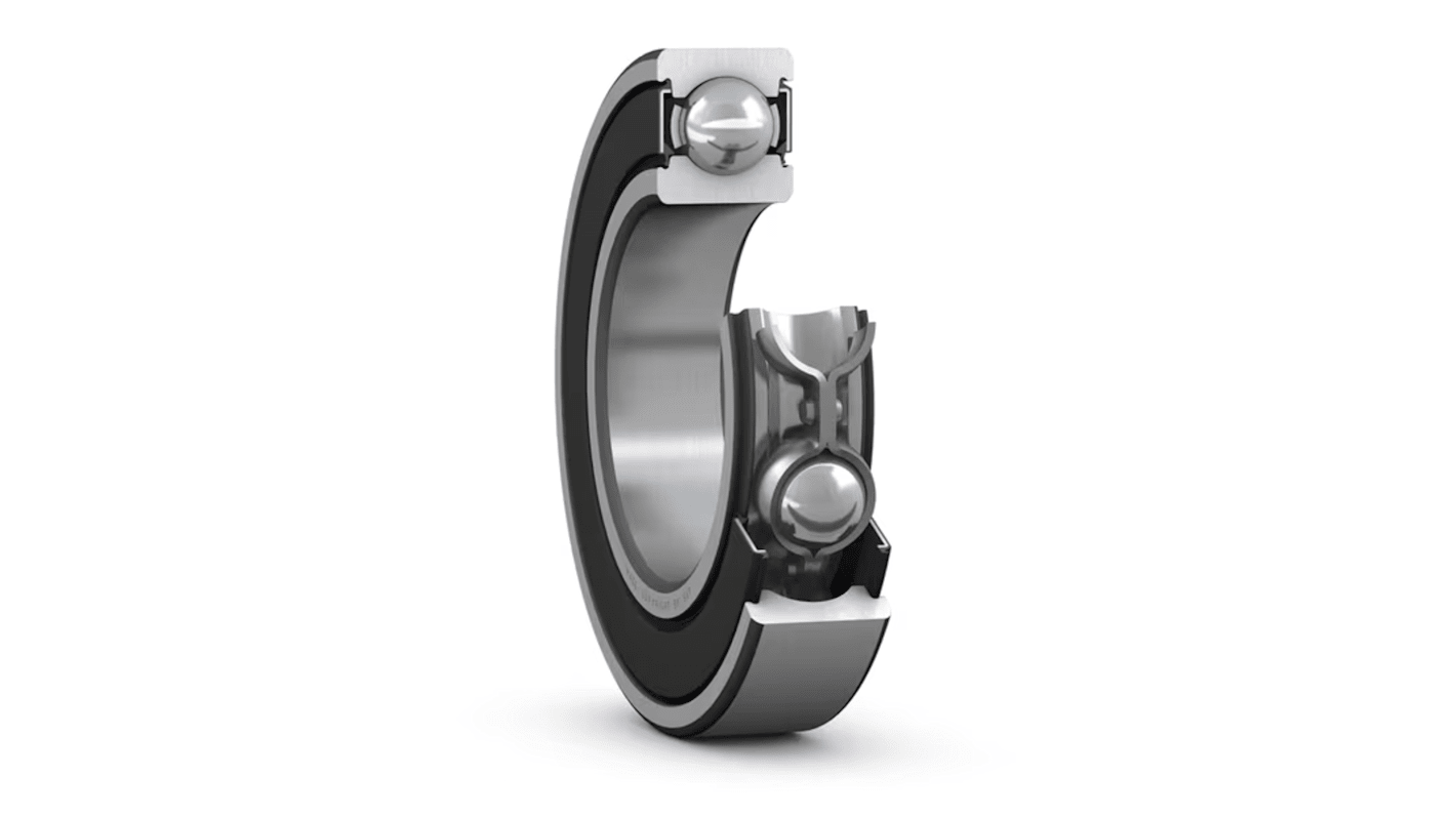 SKF 6000-2RSH/C3GJN Single Row Deep Groove Ball Bearing- Both Sides Sealed 10mm I.D, 26mm O.D