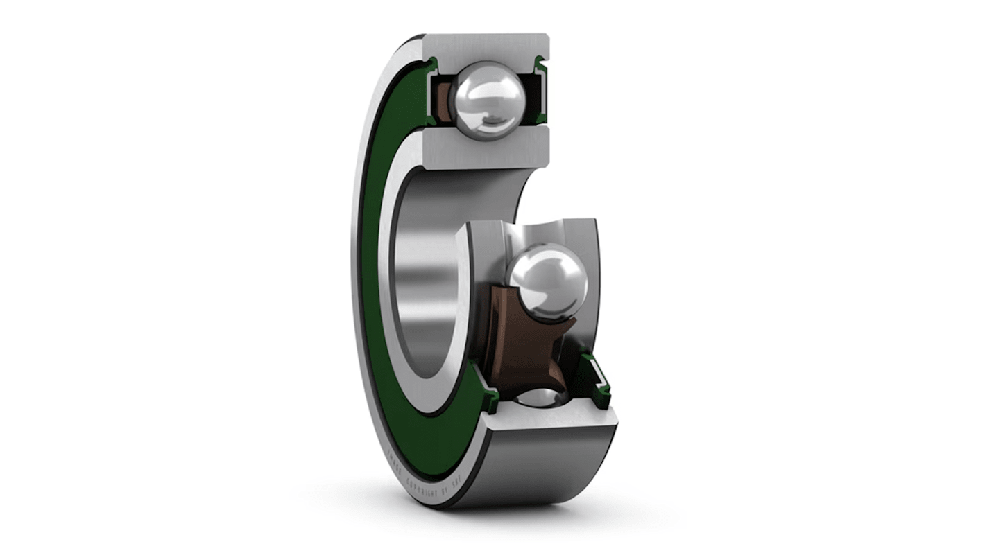 SKF 6004-2RZTN9/C3VT162 Single Row Deep Groove Ball Bearing- Both Sides Sealed 20mm I.D, 42mm O.D