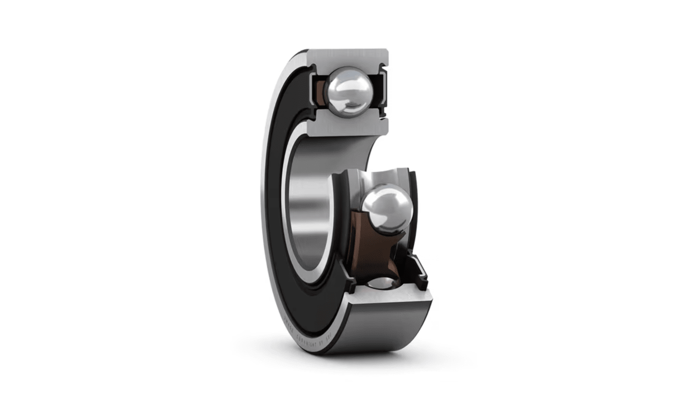 SKF 6204-2RSLTN9/C3VT162 Single Row Deep Groove Ball Bearing- Both Sides Sealed 20mm I.D, 47mm O.D