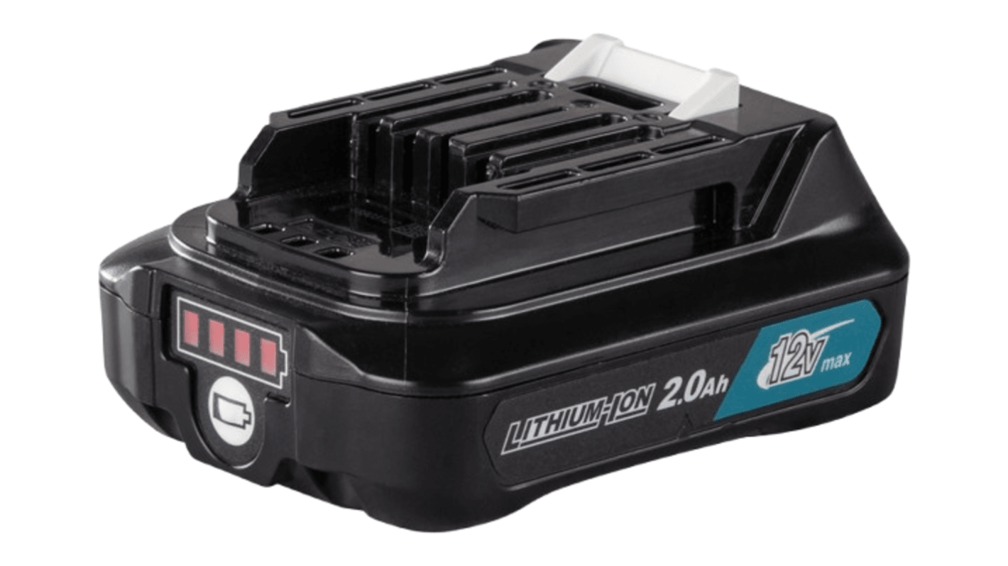 Makita BL1021B 2Ah 12V Rechargeable Battery, For Use With Cordless Power Tools