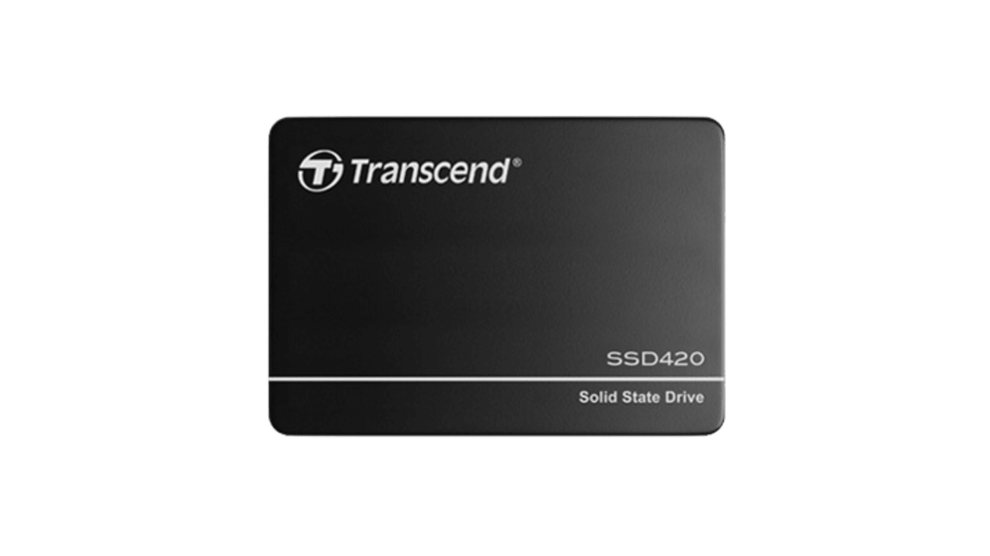 Transcend 1 TB固态硬盘 SSD, SATA III接口, 工业用, 2.5 千赫, SSD420, MLC