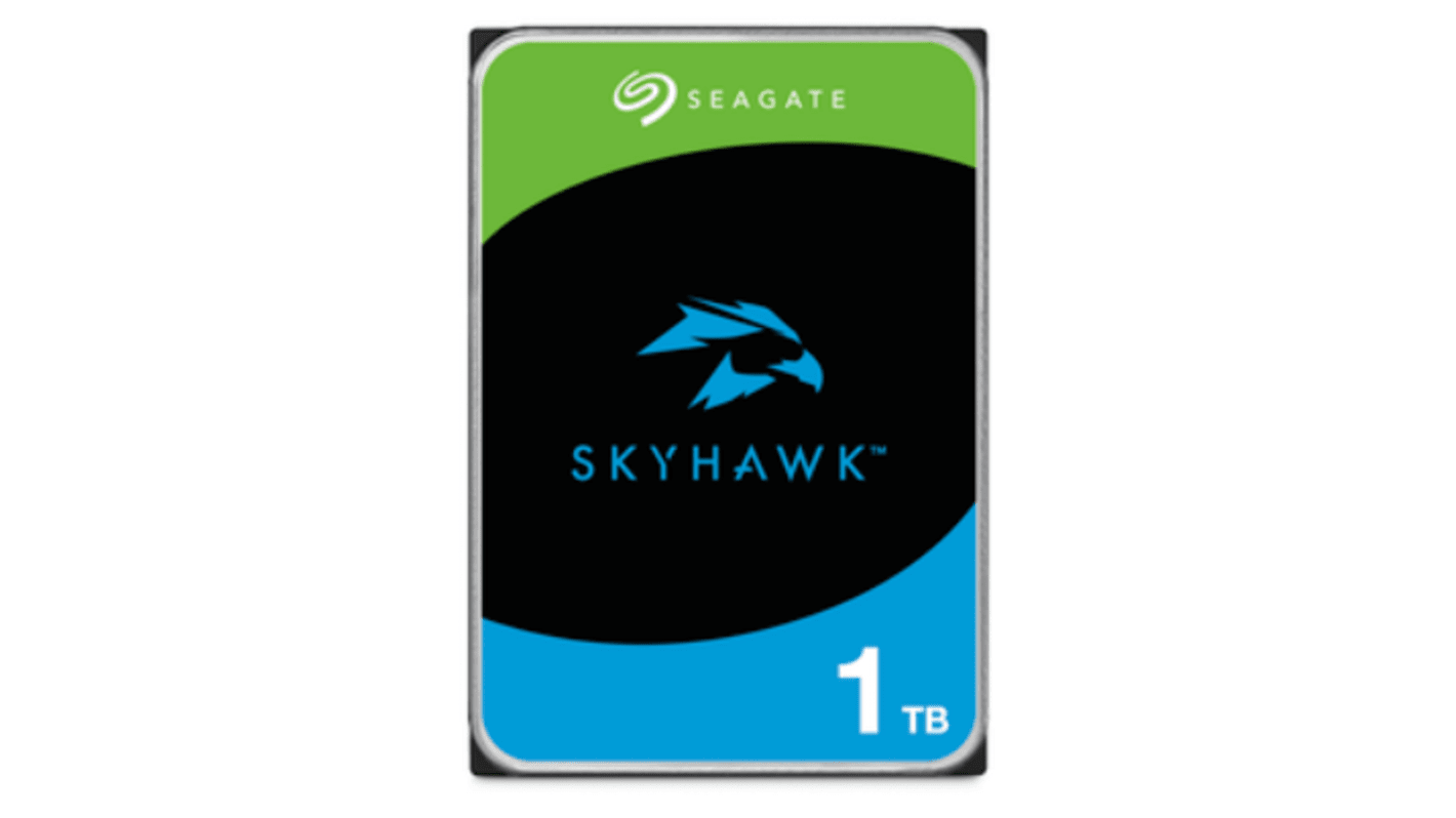 Seagate SKYHAWK, Interne Installation Intern Festplattenlaufwerk SATA III, 1 TB, HDD