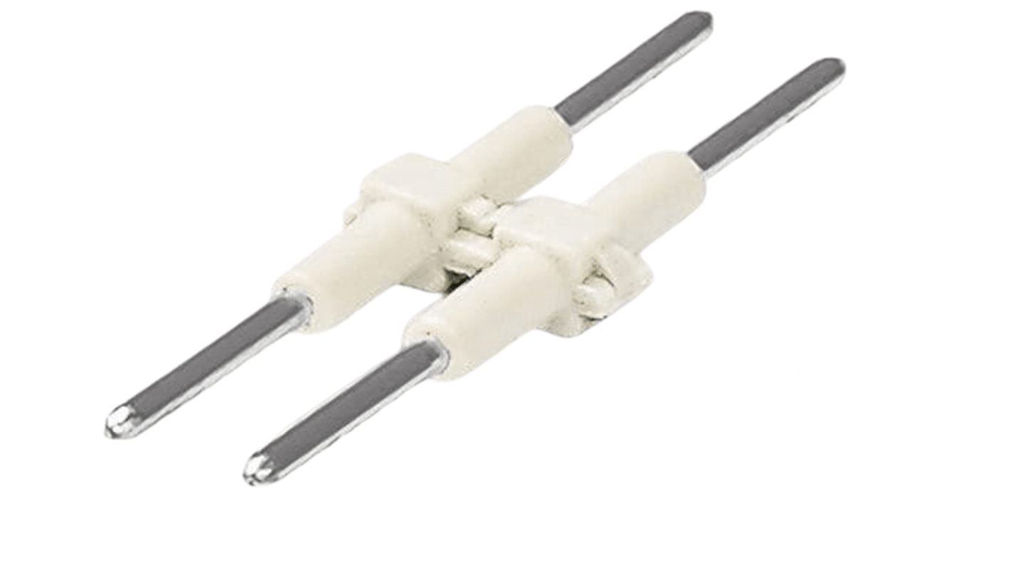 WAGO 2060 Series Board-to-Board Link, 2-Pole, Male, 2-Way, PCB Mount, 9A