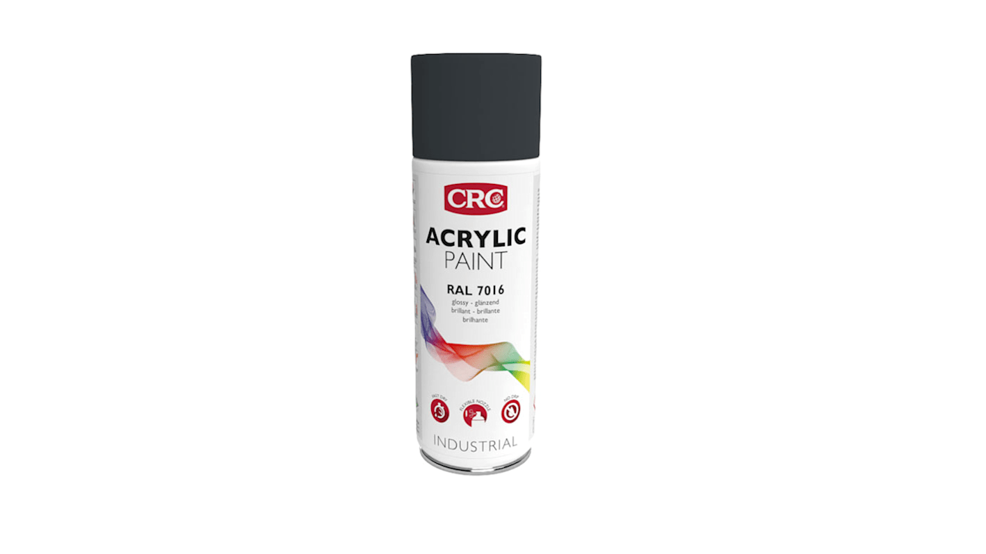 CRC 400ml RAL 7016 Grey Gloss Spray Paint