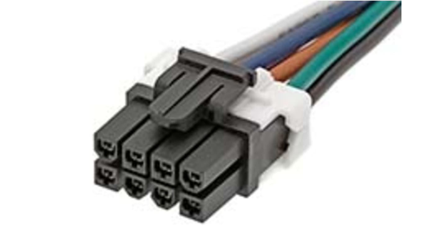 Molex 8 Way Female Mini-Fit TPA2 to 8 Way Female Mini-Fit TPA2 Wire to Board Cable, 150mm