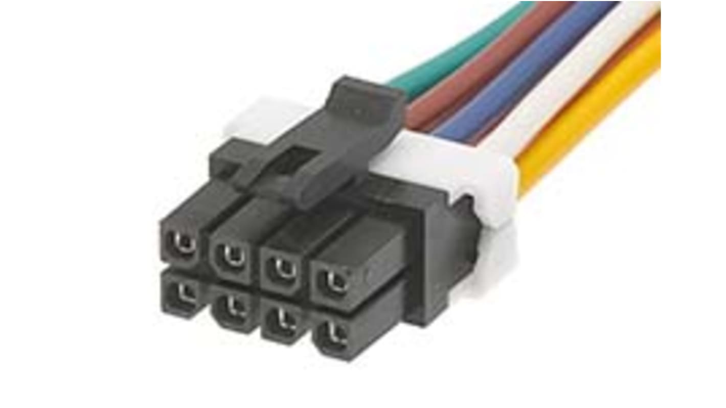 Molex 6 Way Female Micro-Fit TPA to 6 Way Female Micro-Fit TPA Wire to Board Cable, 300mm