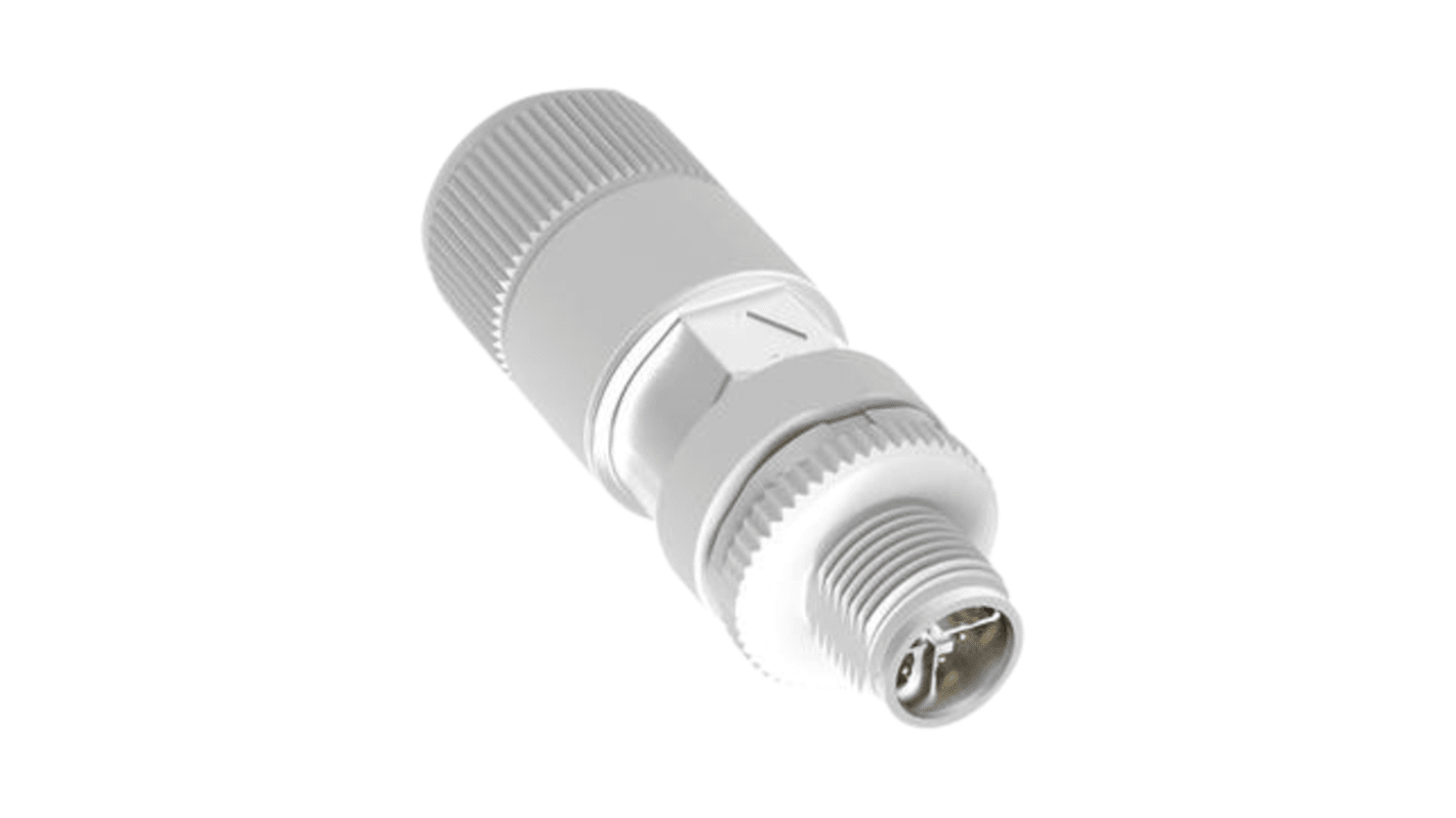 Molex Circular Connector, 8 Contacts, Cable Mount, M12 Connector, Socket, Male, IP67, Micro-Change Series