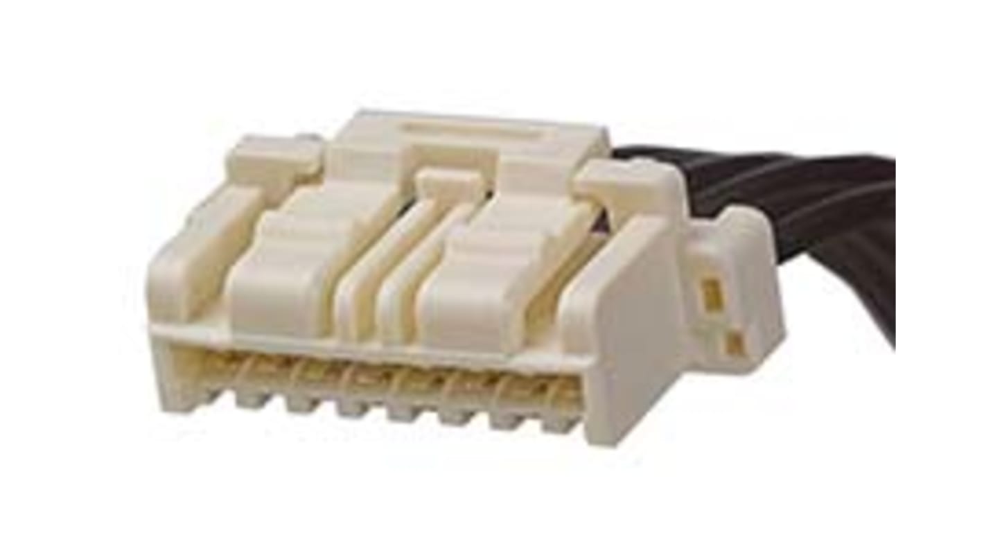 Molex 8 Way Male CLIK-Mate to 8 Way Male CLIK-Mate Wire to Board Cable, 600mm