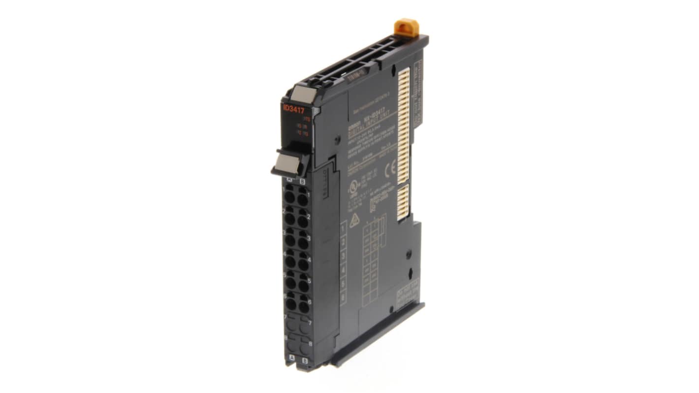 Omron NX Series Digital I/O Module for Use with CJ PLC, EtherCAT Coupler Unit, NX Series CPU Unit, Digital, 12 →
