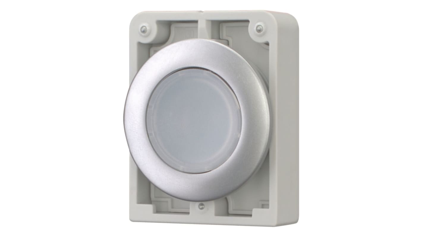Eaton RMQ Titan M30 Series White Momentary Push Button, 30mm Cutout, IP67