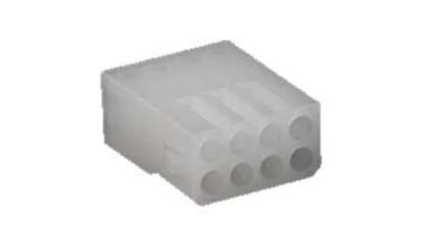 Molex 背板连接器插座, 8, 250 V, 11.5A, 面板安装, 压接端接, 尼龙外壳, 150179系列
