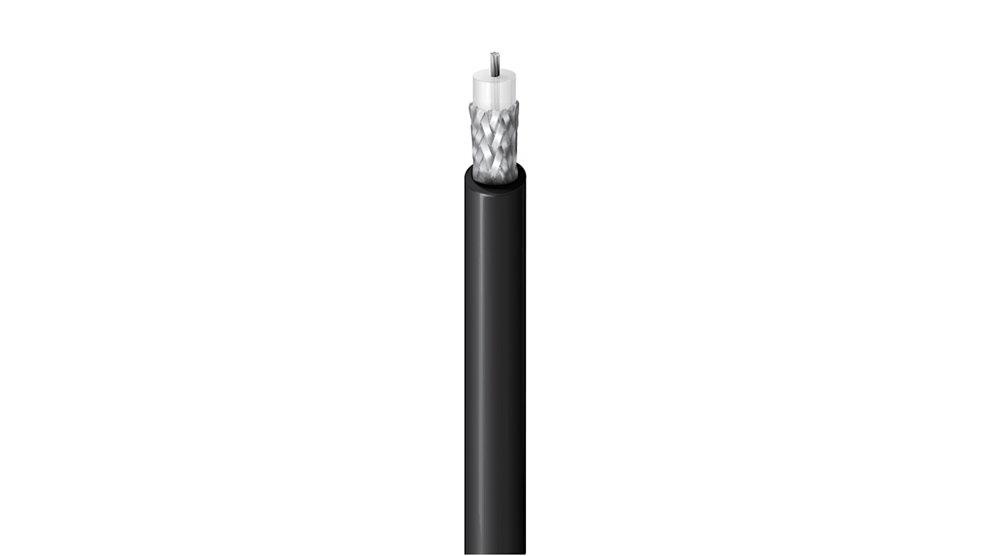 Belden 8262 Series, 152.4m, RG58C/U Coaxial, Unterminated50 Ω