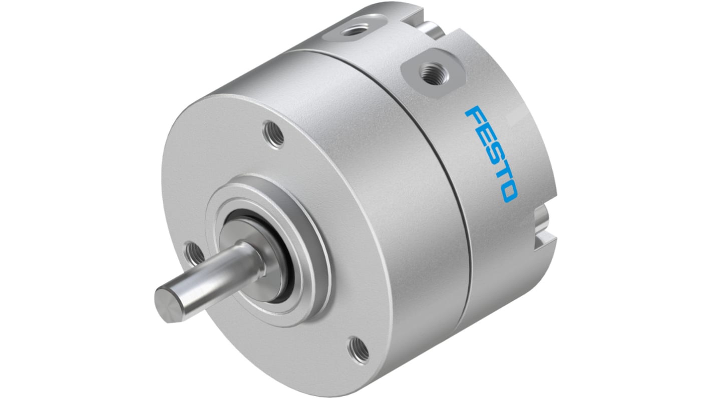 Festo DRVS Series 8 bar Double Action Pneumatic Rotary Actuator, 90° Rotary Angle, 6mm Bore