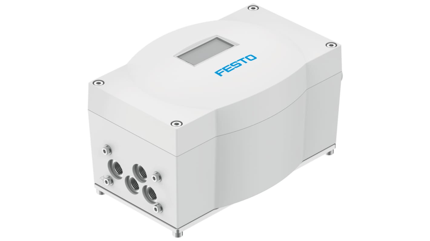 Sensore pneumatico Festo (Posizionatore elettropneumatico digitale), A doppio effetto, 24V cc, IP65