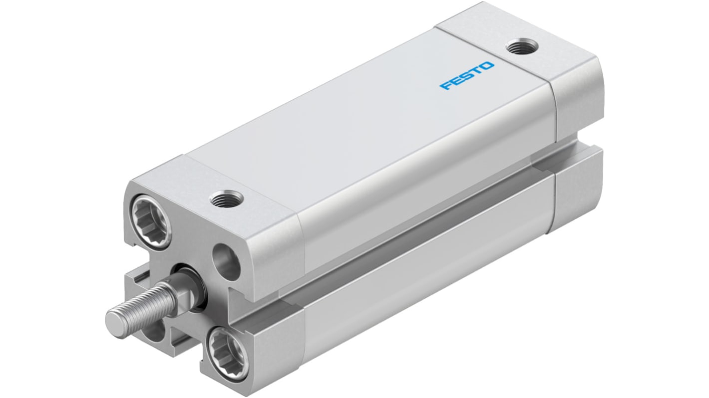 Festo ADN 536210, M5 Pneumatikzylinder doppeltwirkend, Bohrung Ø 12mm / Hub 40mm, bis 10 bar