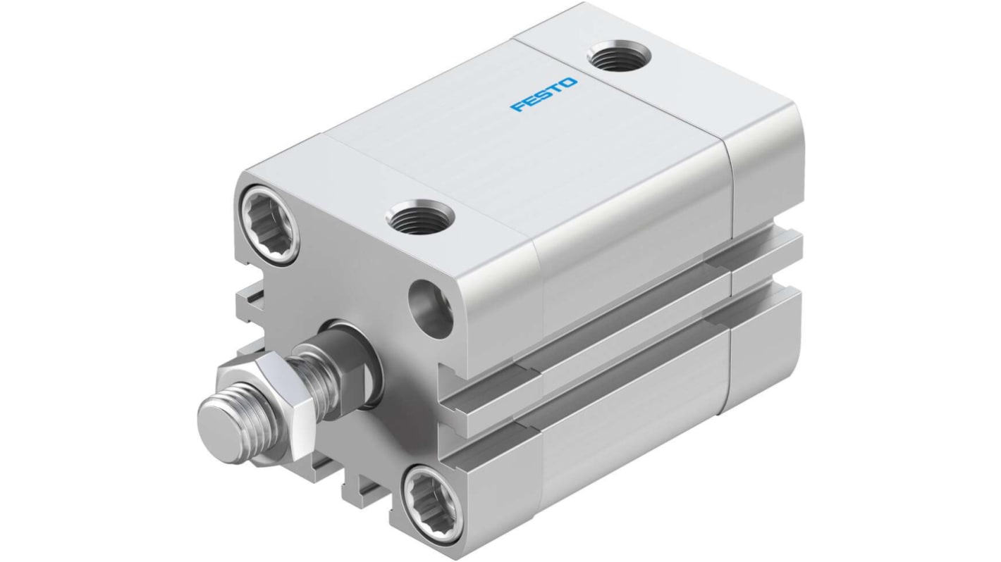 Festo Pneumatic Cylinder - 536272, 32mm Bore, 25mm Stroke, ADN Series, Double Acting