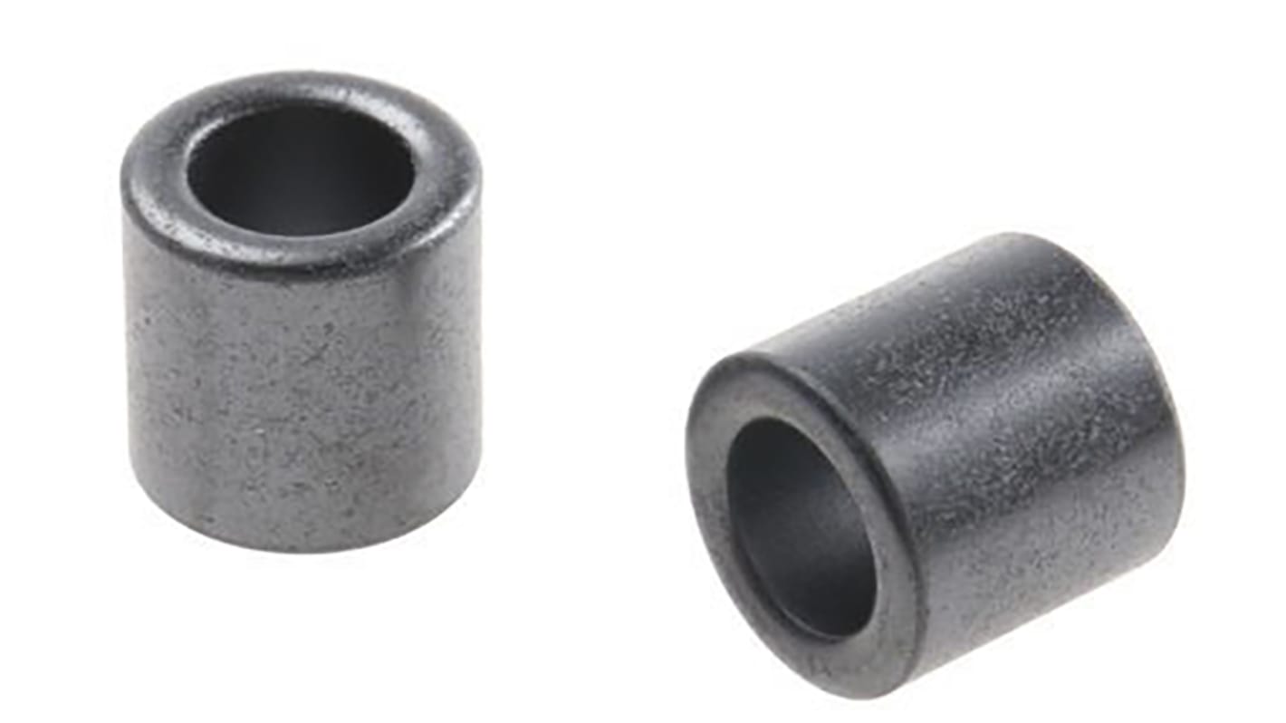 RS PRO No Ferrite Sleeve, 12.7 Dia. x 12.7mm, For EMI Suppression, Apertures: 1, Diameter 7.92mm