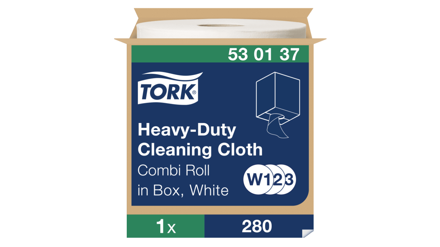 Lingettes Tork Tork pour Nettoyage général, 280 par Rouleau