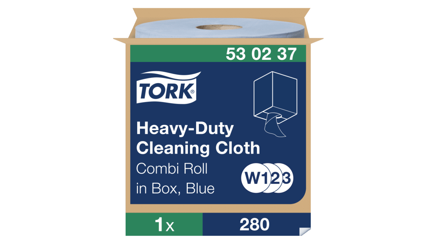 Lingettes Tork Tork pour Nettoyage général, 280 par Rouleau
