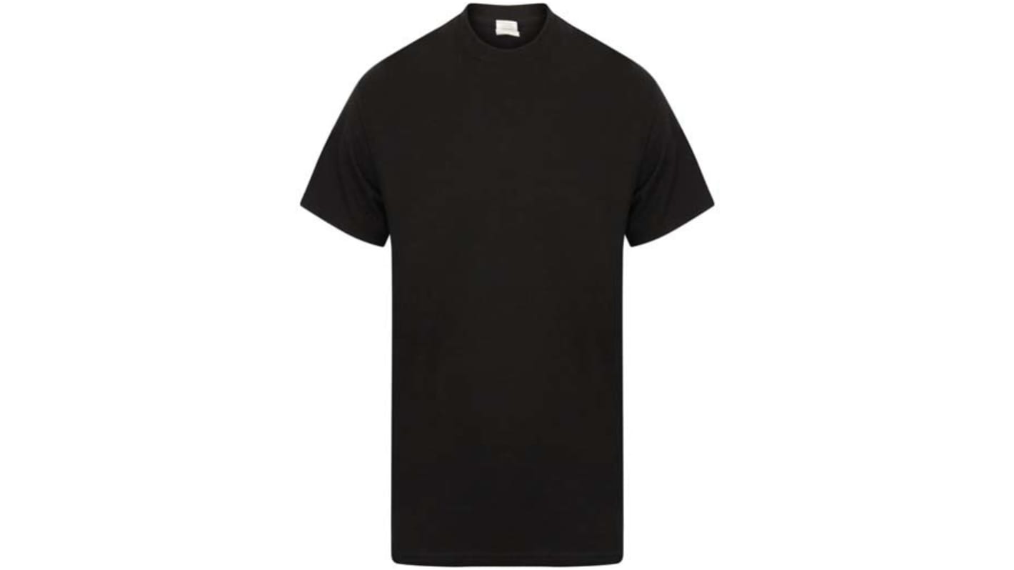 T-shirt Cotone Nero XL XL Corto