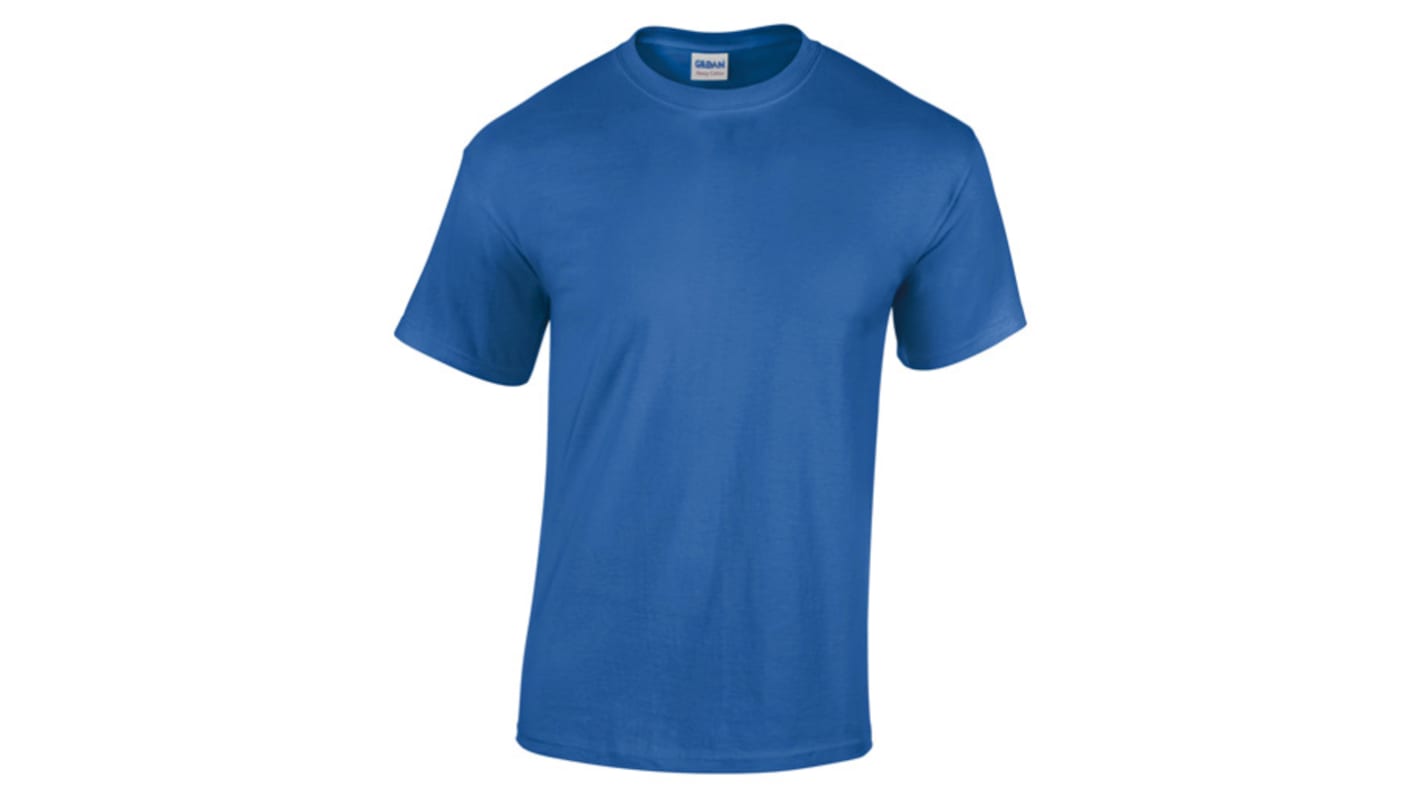 RS PRO Royal Blue Cotton Short Sleeve T-Shirt, UK- XL, EUR- XL