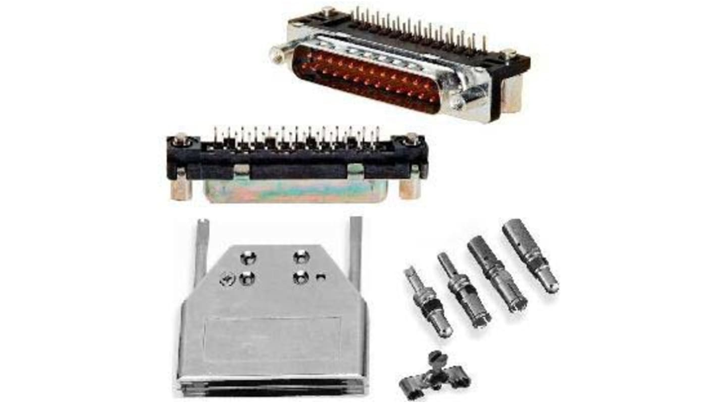 Conector D-sub Amphenol ICC, Serie DM, paso 2.74mm, Recto D-Sub estándar, Montaje enchufable, Hembra, Terminación