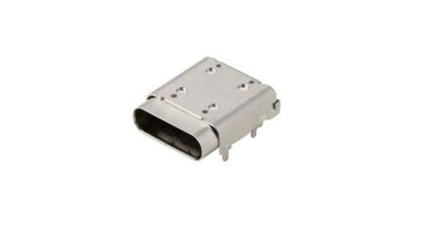 Amphenol ICC Right Angle, SMT, Socket Type C 3.1 USB Connector