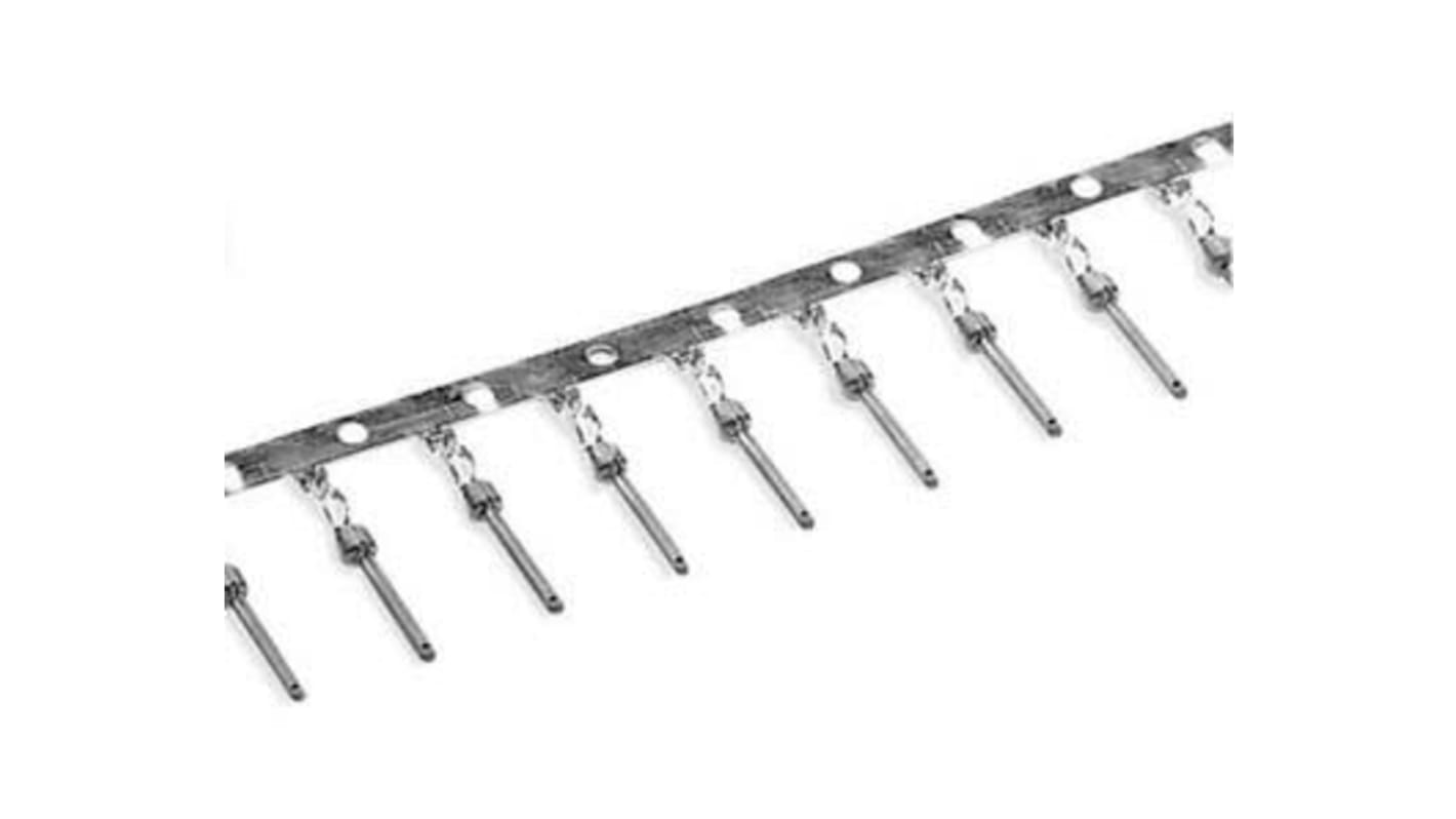 Contact pour connecteur Sub-D à sertir, Femelle, placage Or sur nickel 24AWG, Contact à signal 28AWG, 28 → 24 AWG
