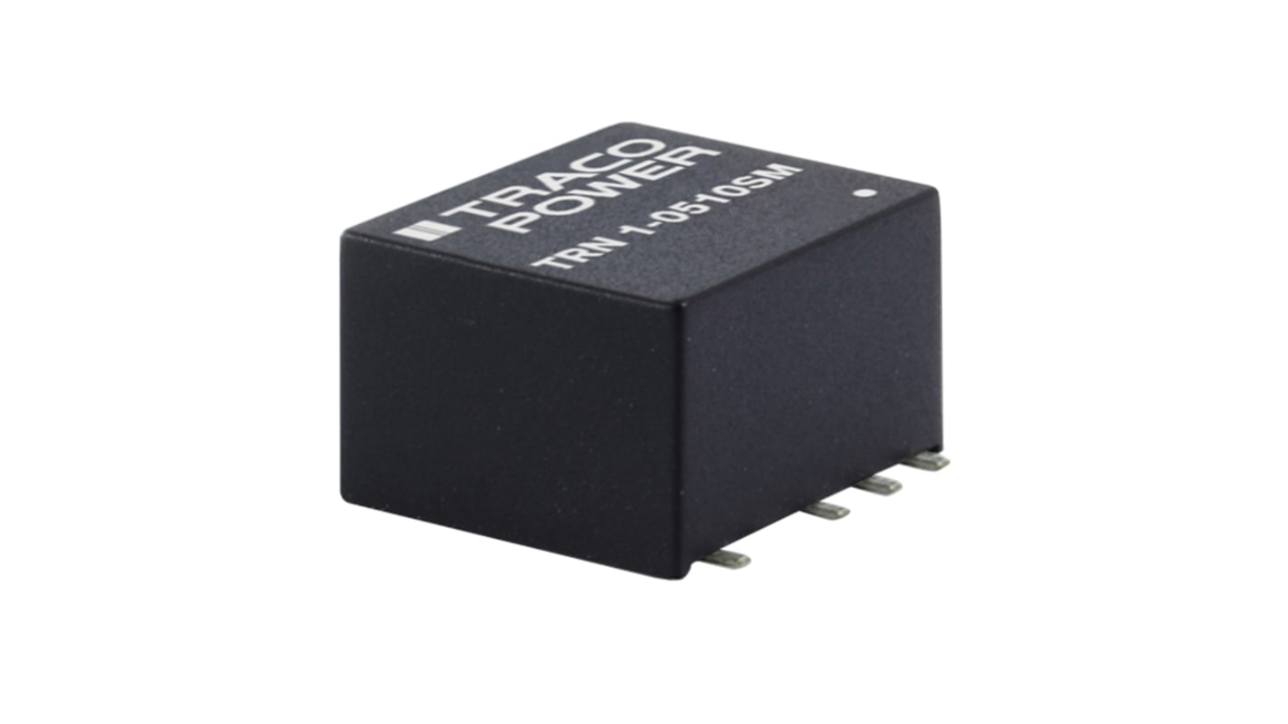 Przetwornica DC-DC, 3W, Uwe 4,5→ 13,2 V DC, Uwy ±5V dc, Iwy ±300mA, TRACOPOWER