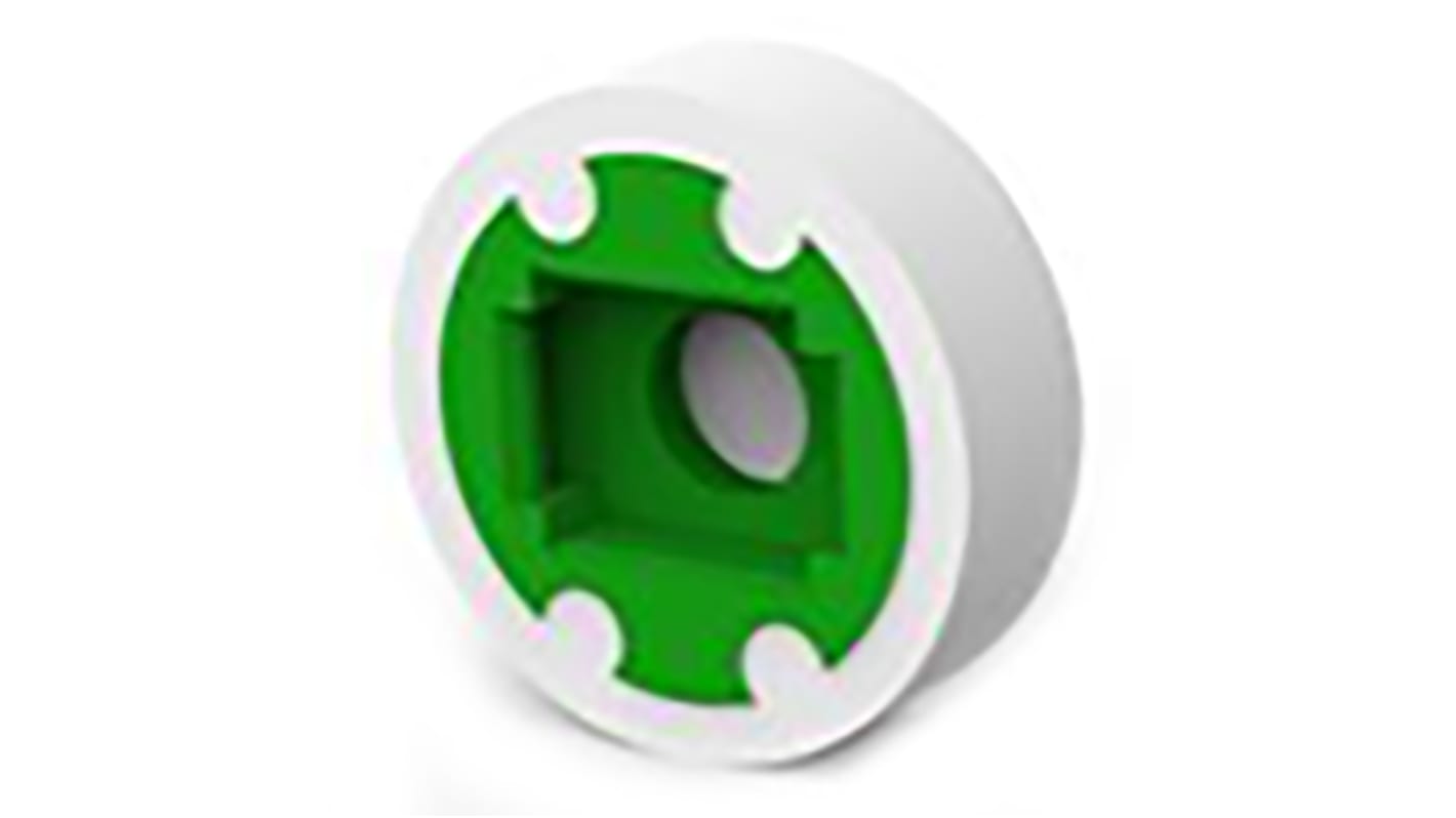 TE Connectivity Green Tactile Switch Cap for Illuminated Tactile Switch, 2311402-1