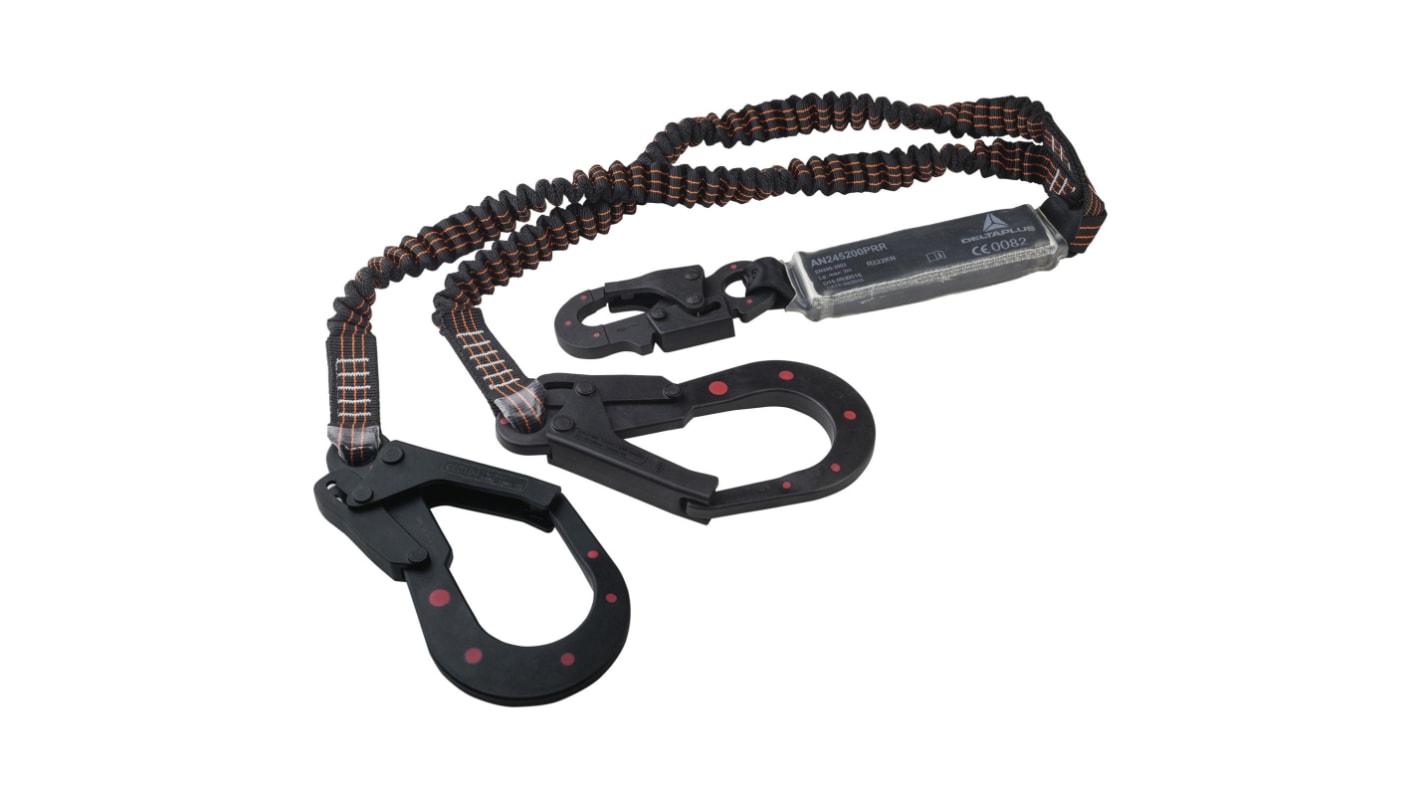 Delta Plus 2m Fall Arrest Lanyard Karabiner