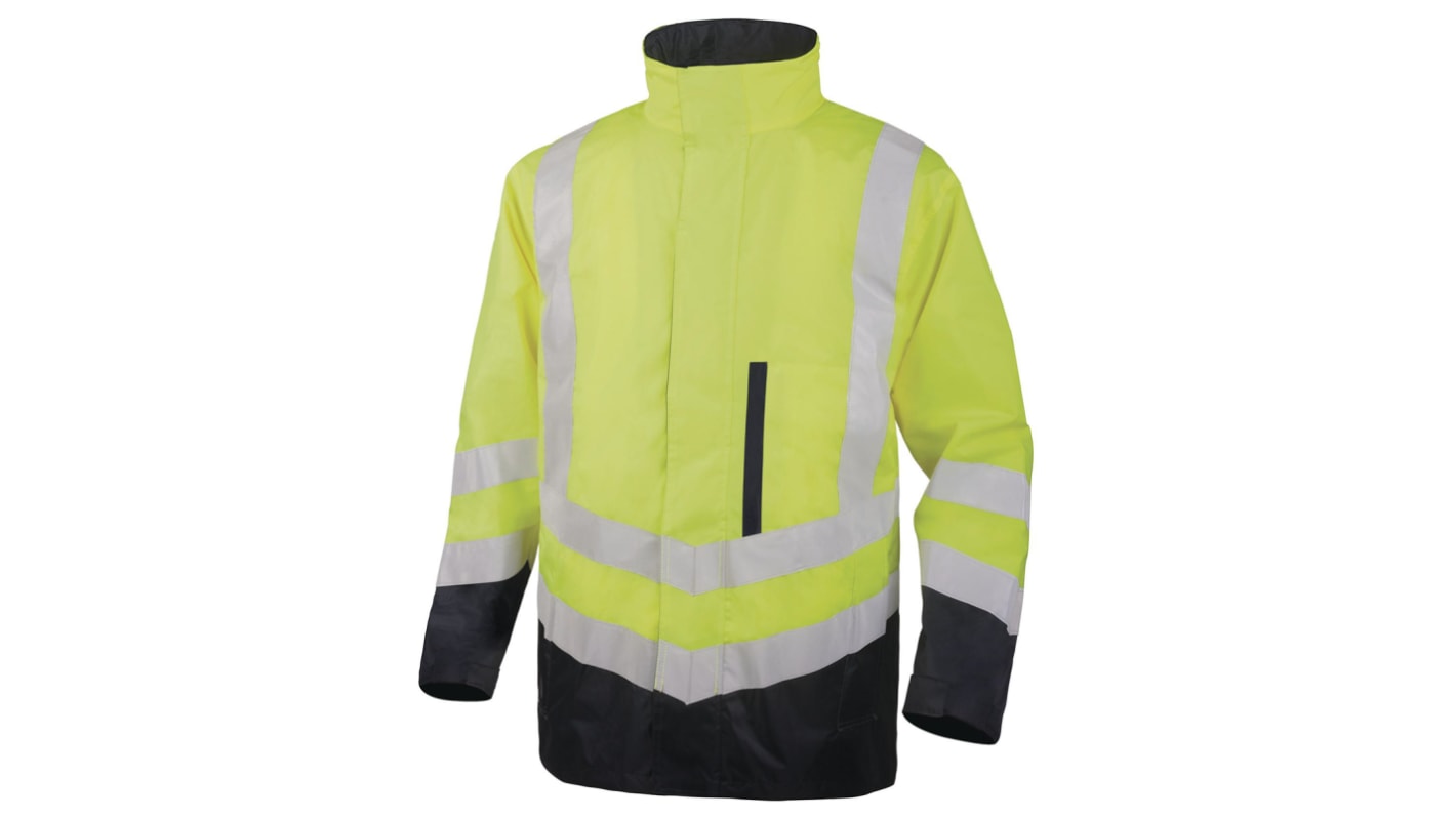 Delta Plus Yellow Unisex Hi Vis Parka, 3XL