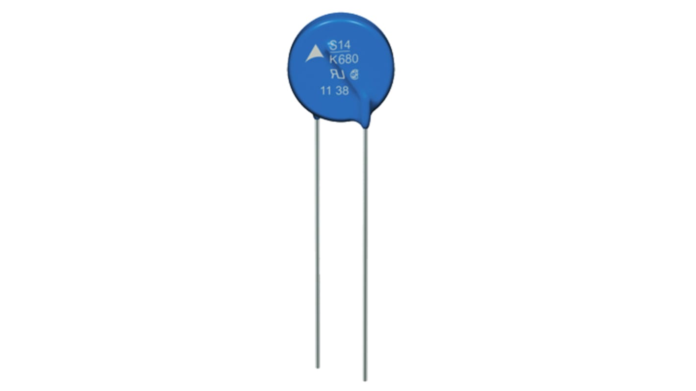 Metaloxidový varistor 530pF 50A 595V, 15.5 x 4.7 x 18.5mm EPCOS