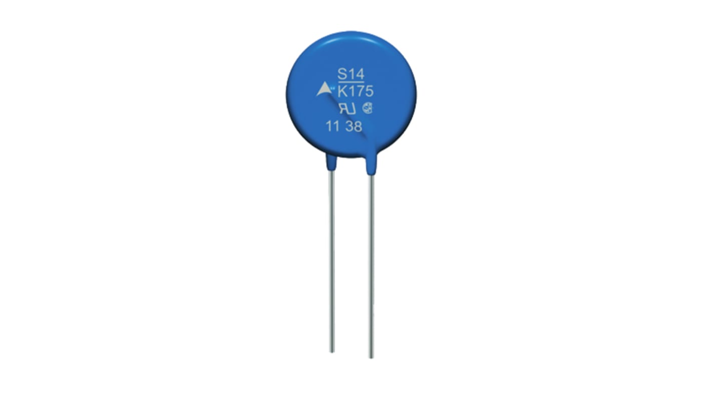 EPCOS, Advanced Metal Oxide Varistor 880pF 50A, Clamping 340V, Varistor 205V