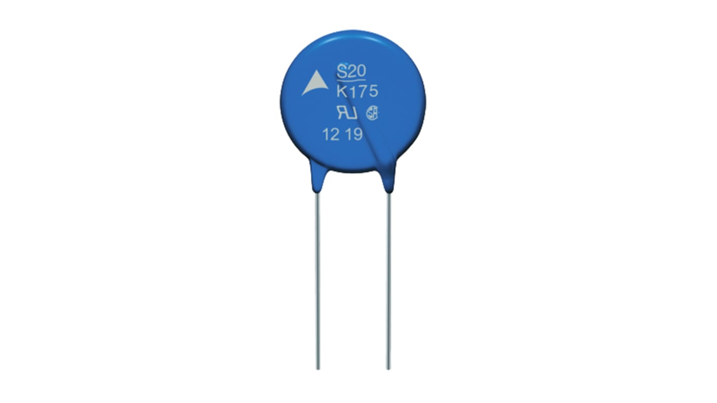 EPCOS, Advanced Metal Oxide Varistor 600pF 100A, Clamping 1025V, Varistor 620V