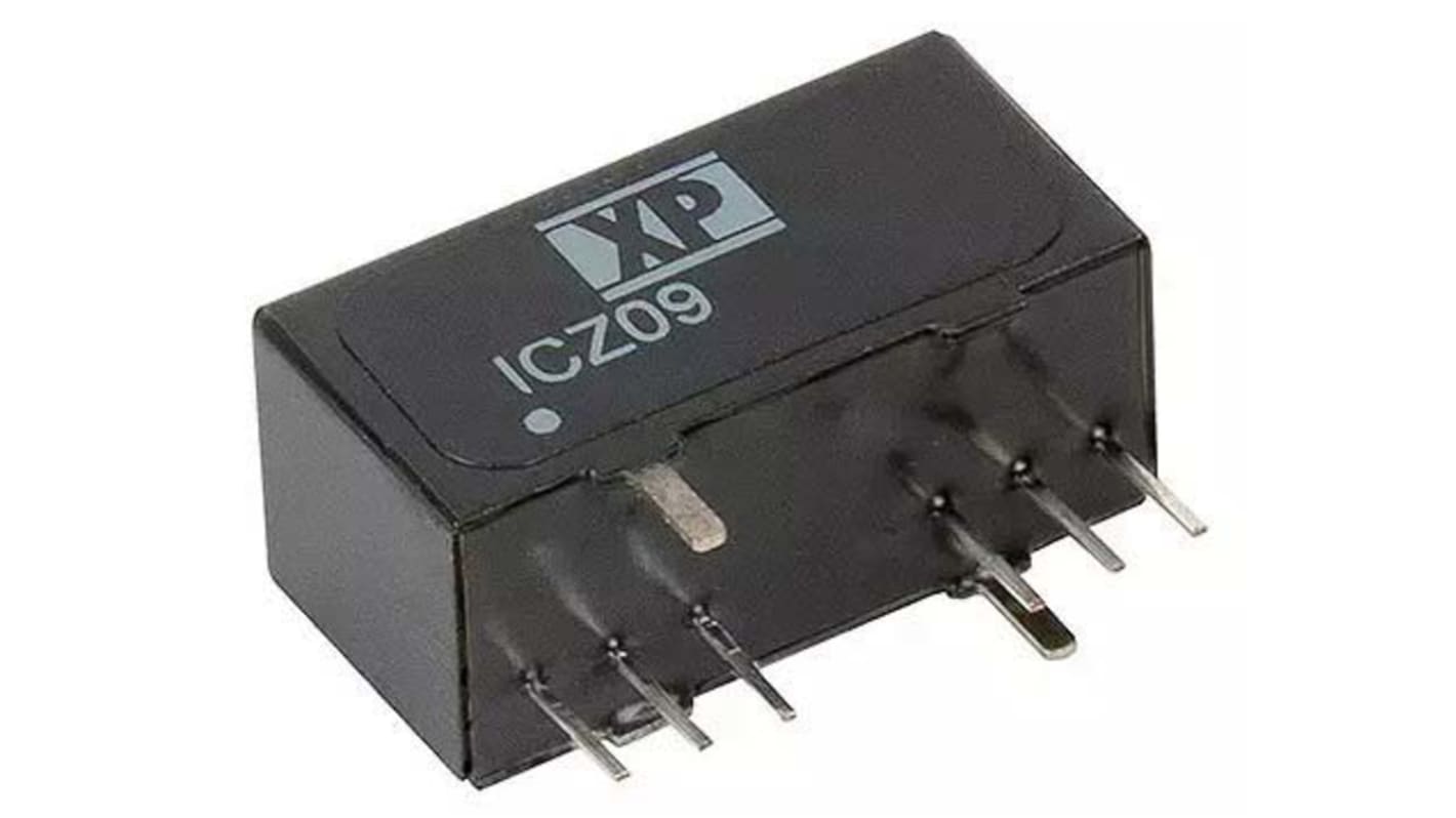 XP Power DC-DC Converter, ±12V dc/ 375mA Output, 9 → 18 V dc Input, 9W, Through Hole