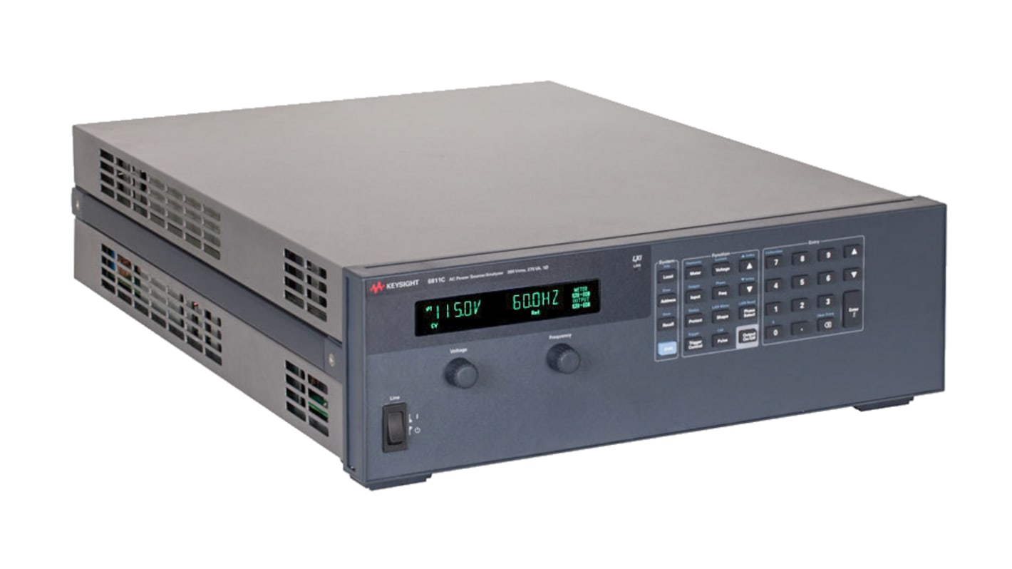 Keysight Technologies 单相电能质量分析仪, 最大1kHz, GPIB，LAN，LXI-C，USB接口, 市电供电, 6813C