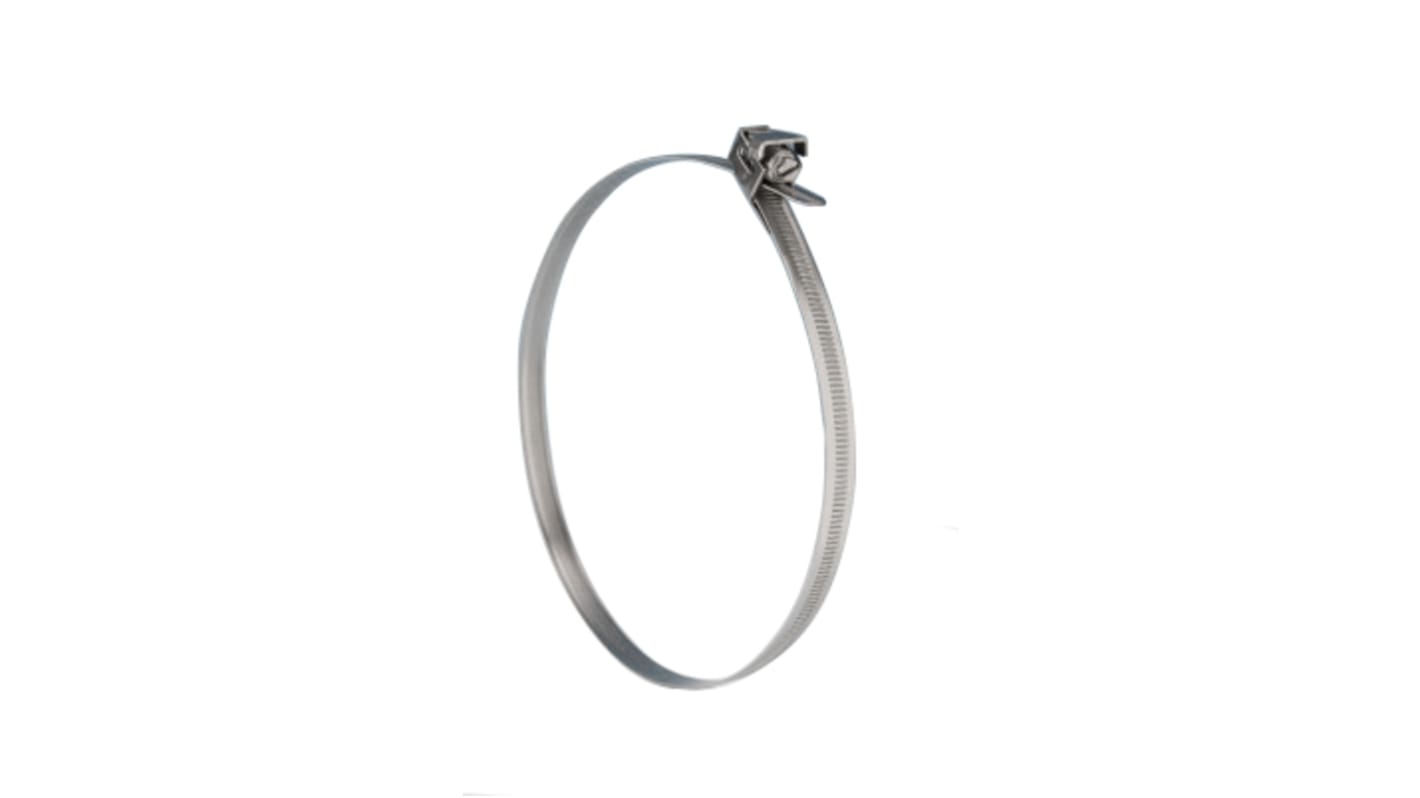 Jubilee Mild Steel Slotted Hex Quick Release Strap, 11mm Band Width, 50 → 810mm ID