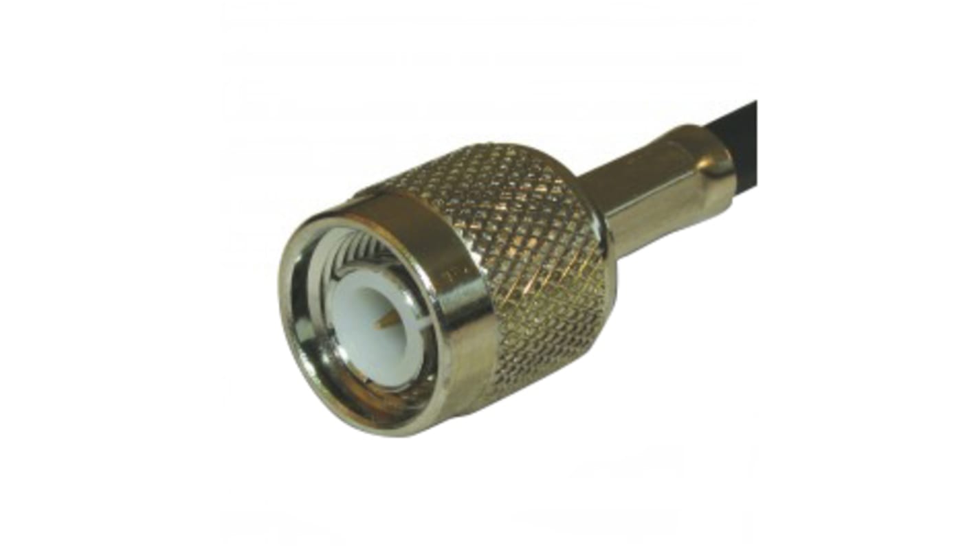 Amphenol RF, Plug Cable Mount TNC Connector, 50Ω, Crimp Termination, Straight Body