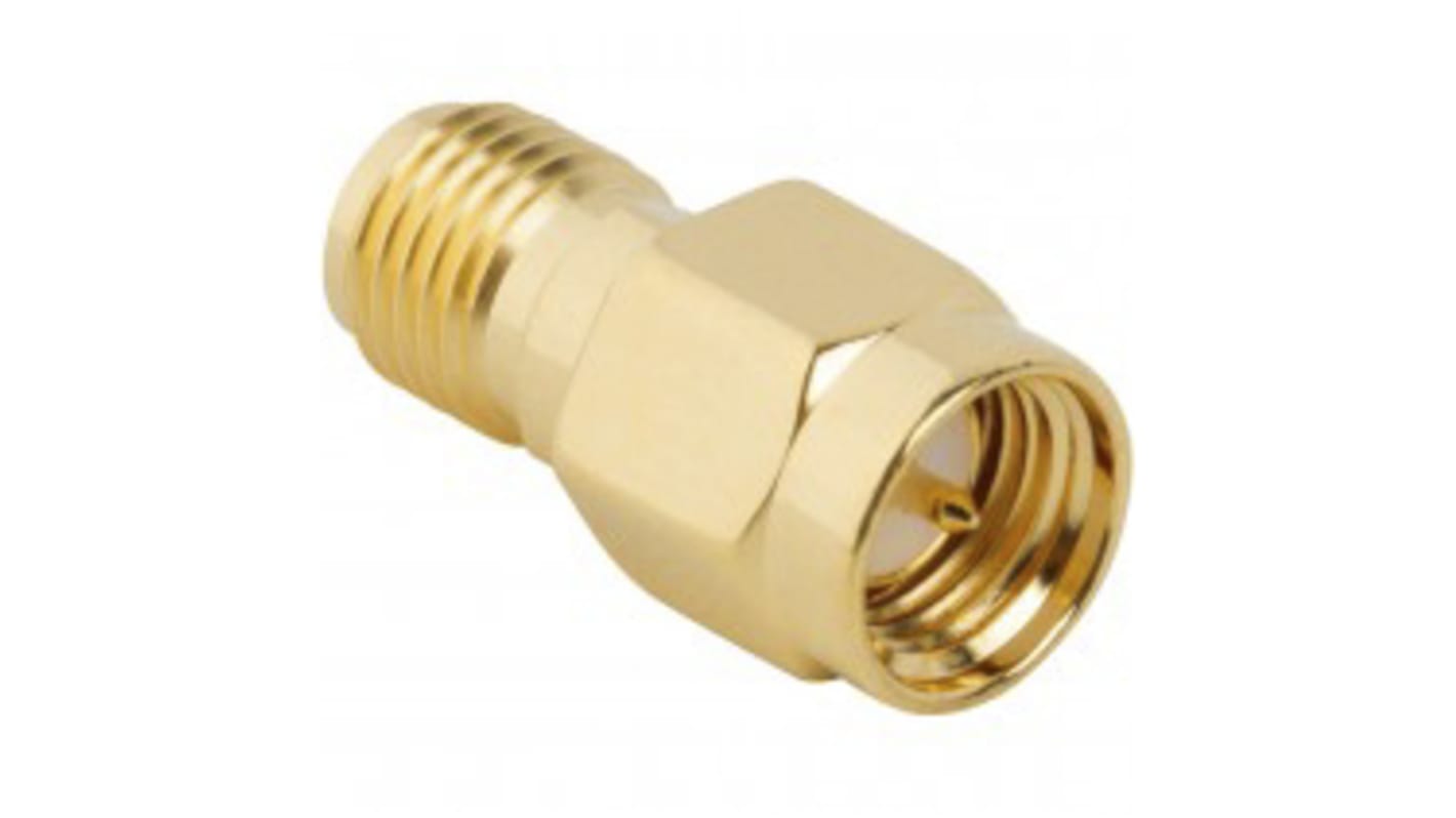 Amphenol RF Straight 50Ω RF Adapter Plug Plug 18GHz