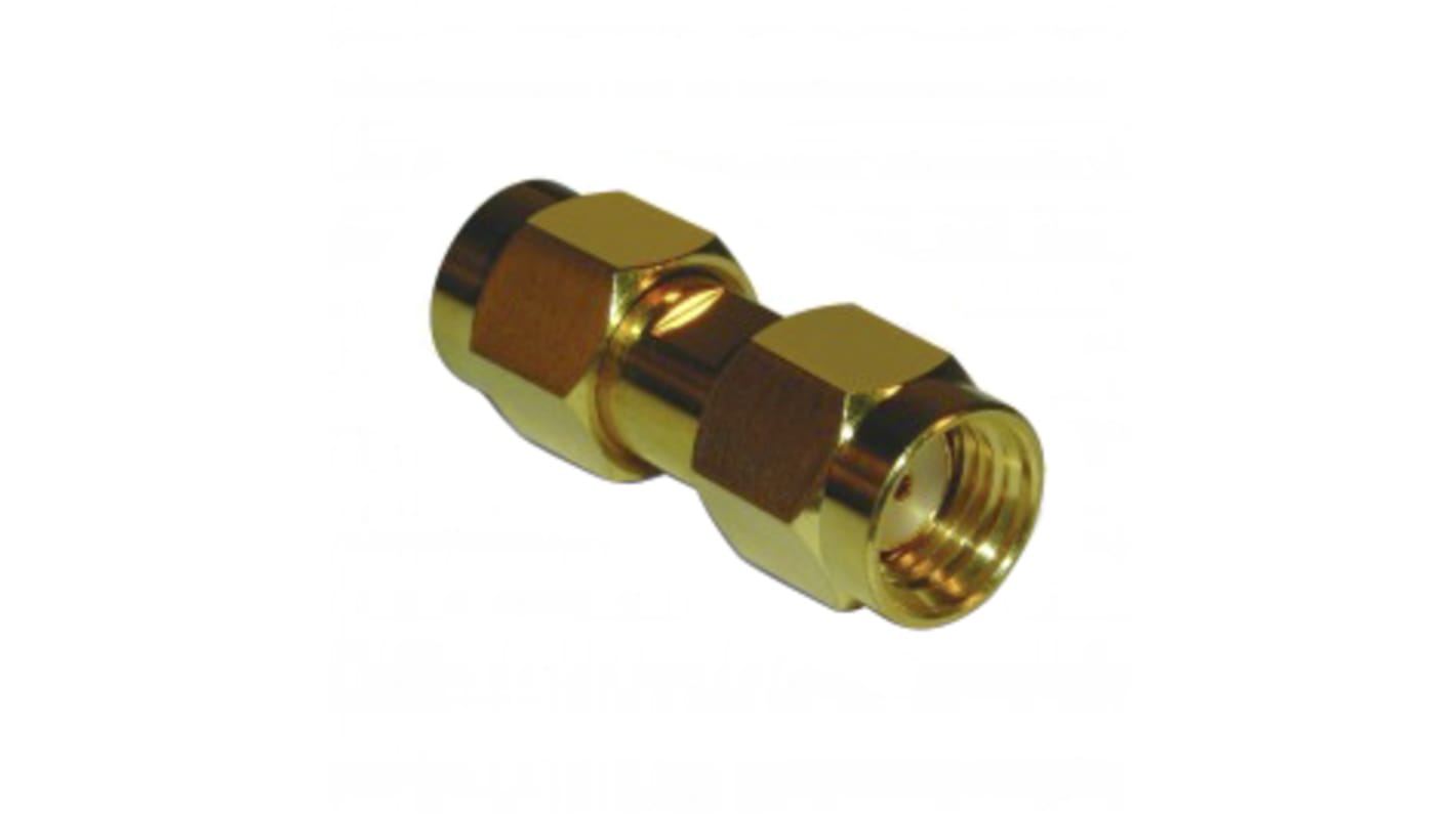 Amphenol RF Straight 50Ω RF Adapter Plug Plug 18GHz